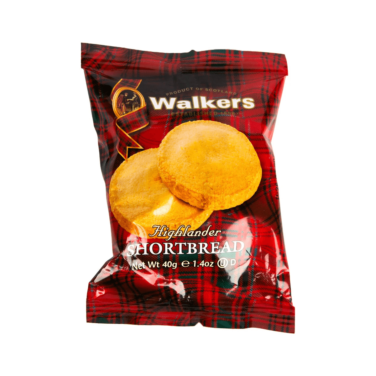 Walkers Highlanders Short Bread 40 g