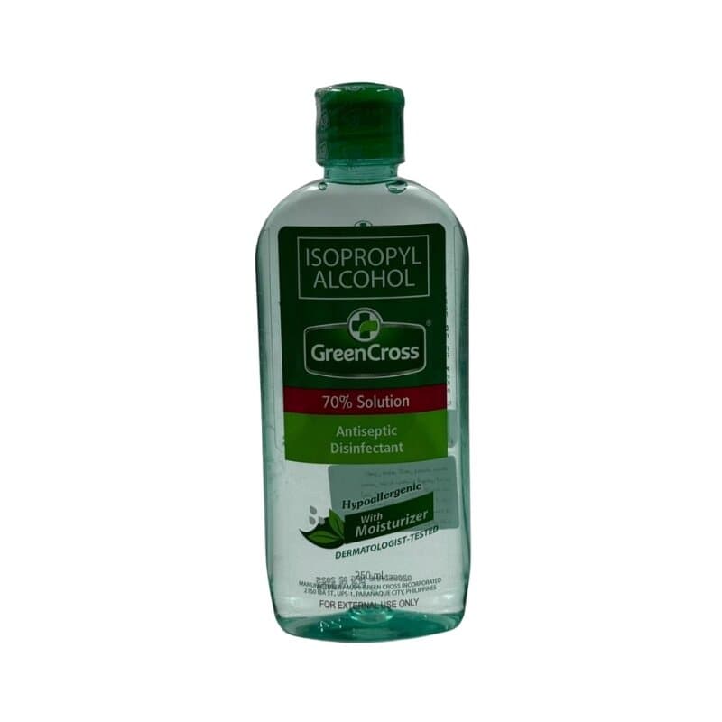 Green Cross 70% Isopropyl Alcohol 250 mL
