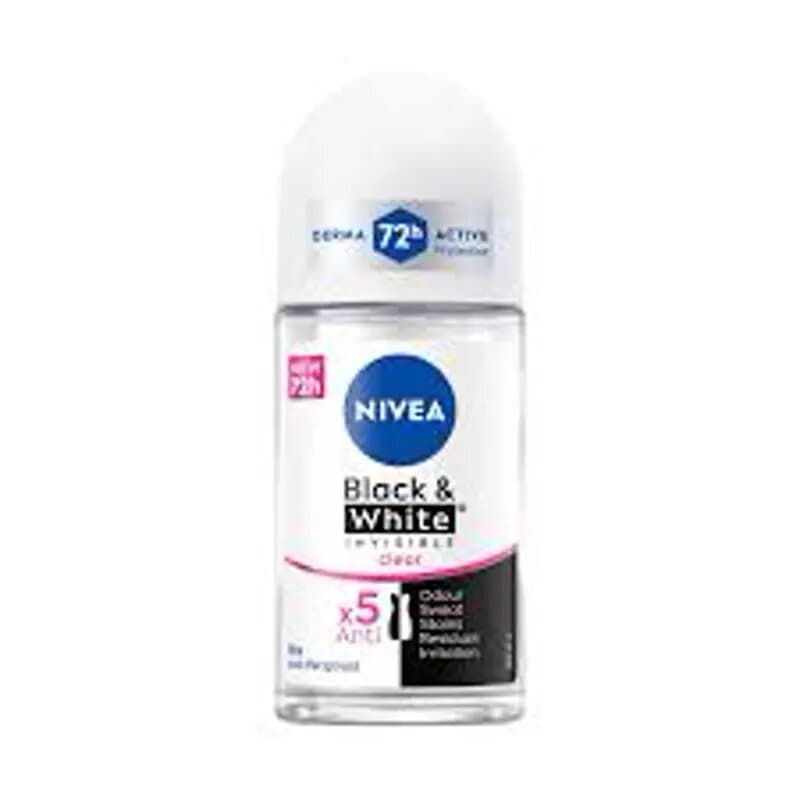 Nivea Black N White Female Roll On 2 x 50 mL