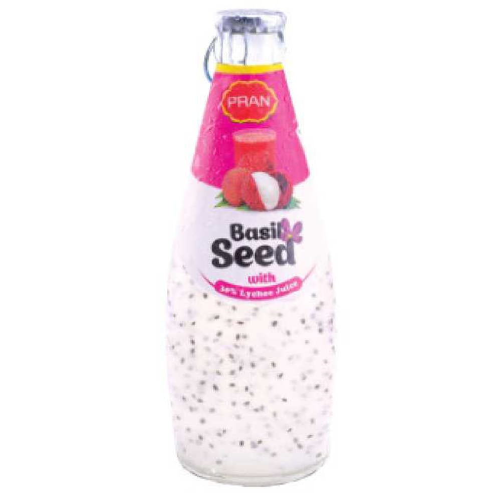 Pran Basil Seed Drink With Lychee 290 mL