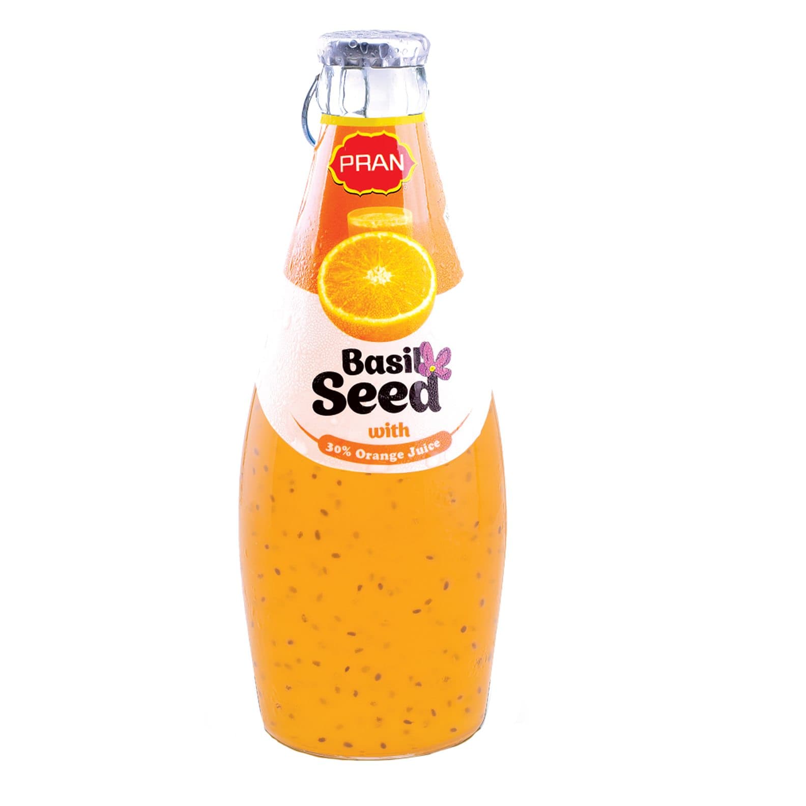 Pran Basil Seed Drink With Orange 290 mL