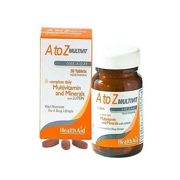 Health Aid A To Z Multivit Tablets 30