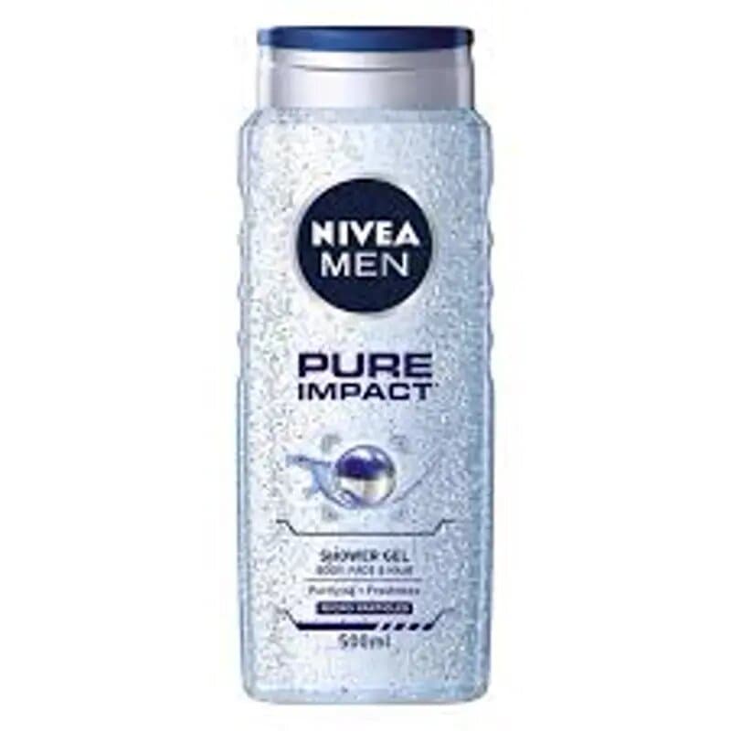 Nivea Pure Impact Men Shower Gel 500 mL
