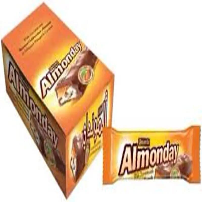 Al Monday Chocolate Milk Almonds 35/12 x 28 g