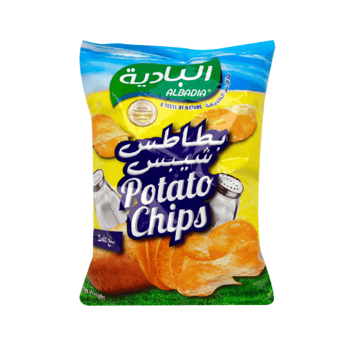 Al Badia Potato Chips Salted Flvr 20 x 16 g
