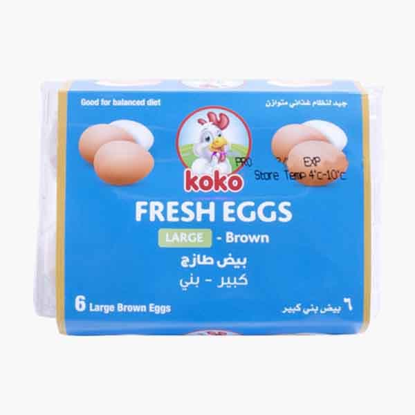 Nest Fresh Premium White Large Egg 6