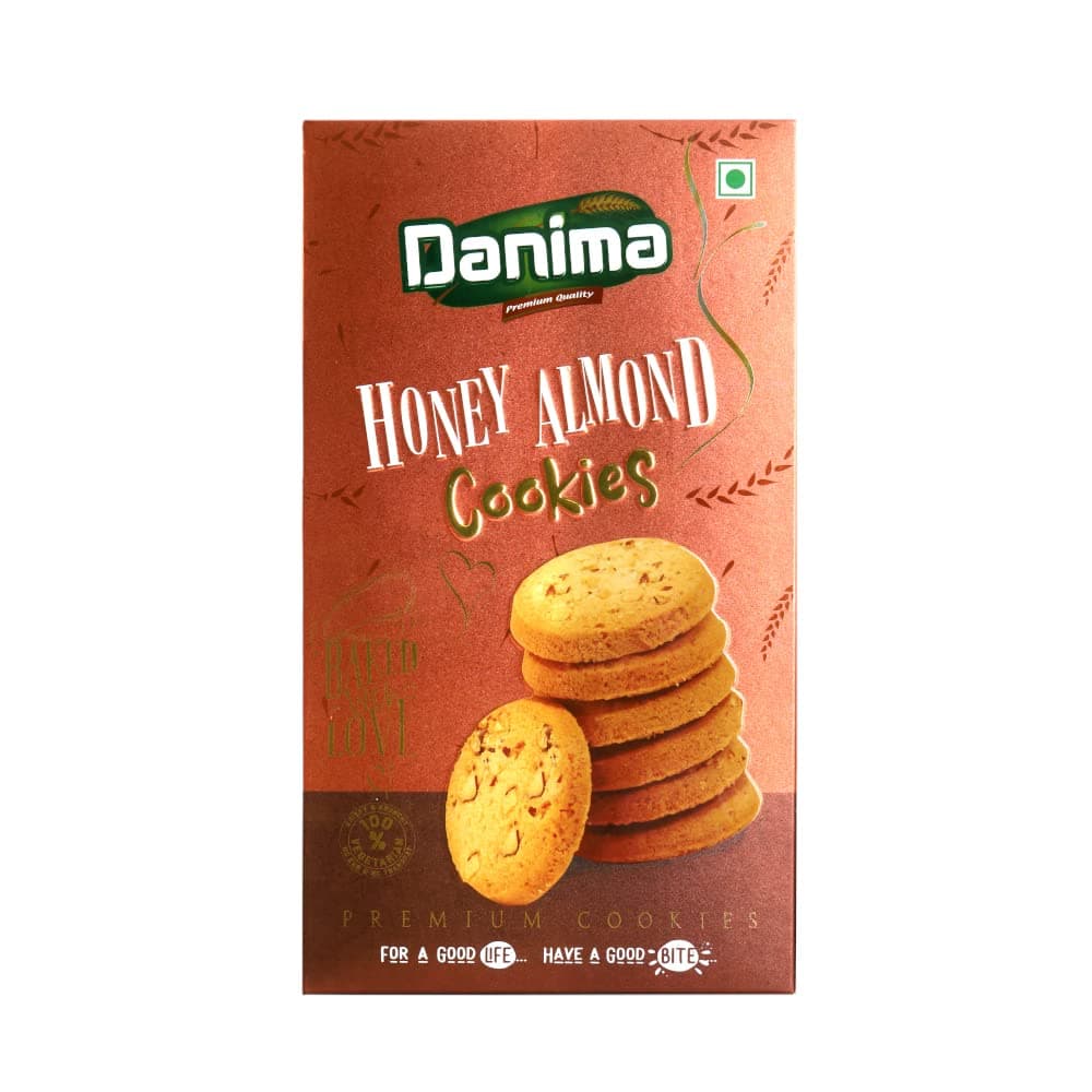 Danima Honey Almond Cookies Box 250 g