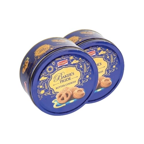 Bakers Pride Butter Cookies Tin 2 x 400 g