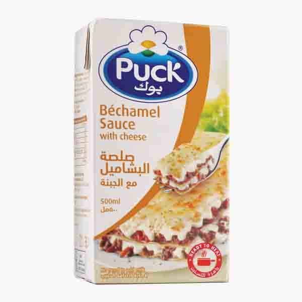 Puck Bechamel Sauce With Cheese 500 mL