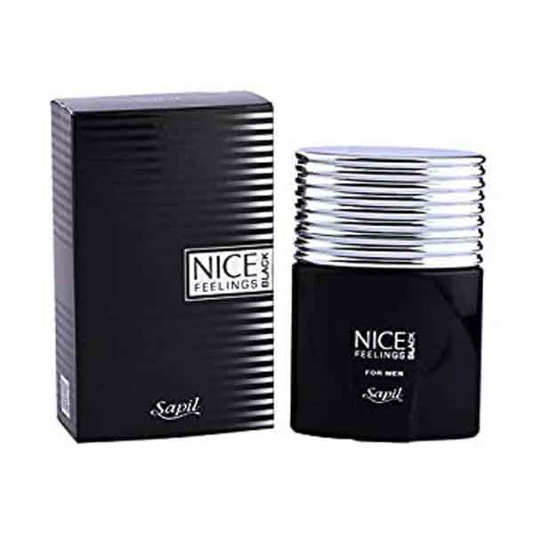 Sapil Nice Feeling Black Men Edt 75 mL