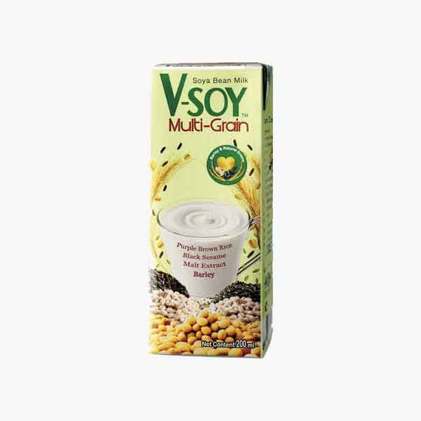 V-soy Multi-grain Soy Milk UHT 200 mL