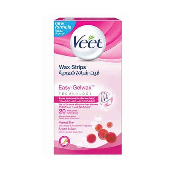 Veet Cold Normal Skin Wax Strips 20 Pc