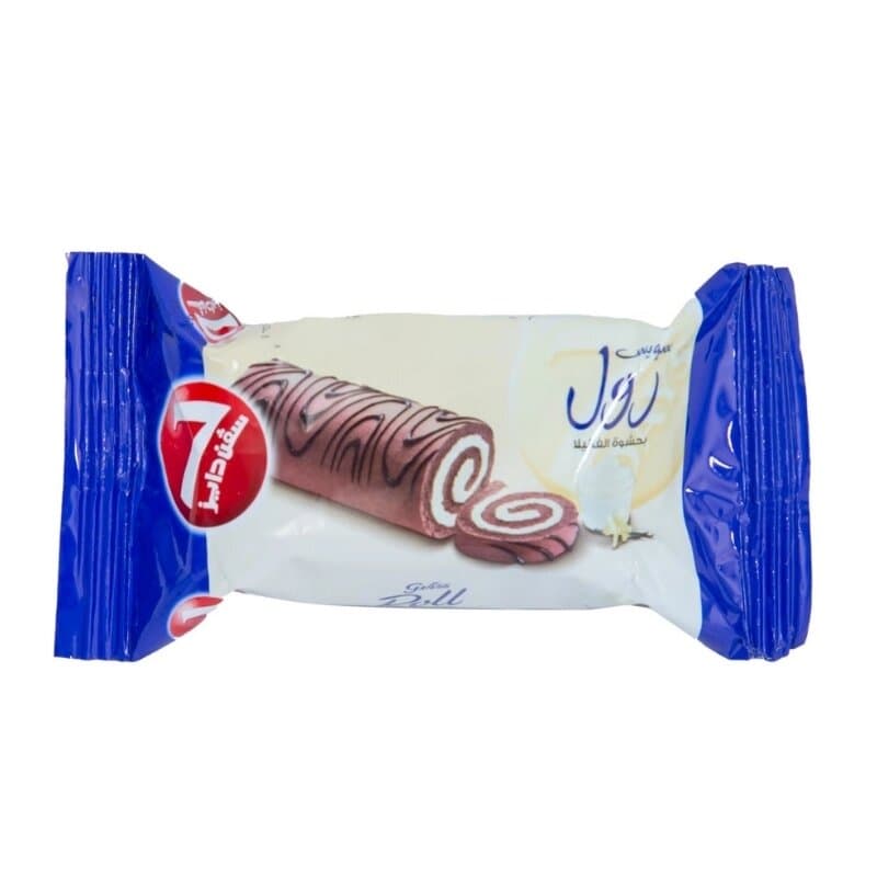 7 Days Vanilla Jumbo Swiss Roll 55 g