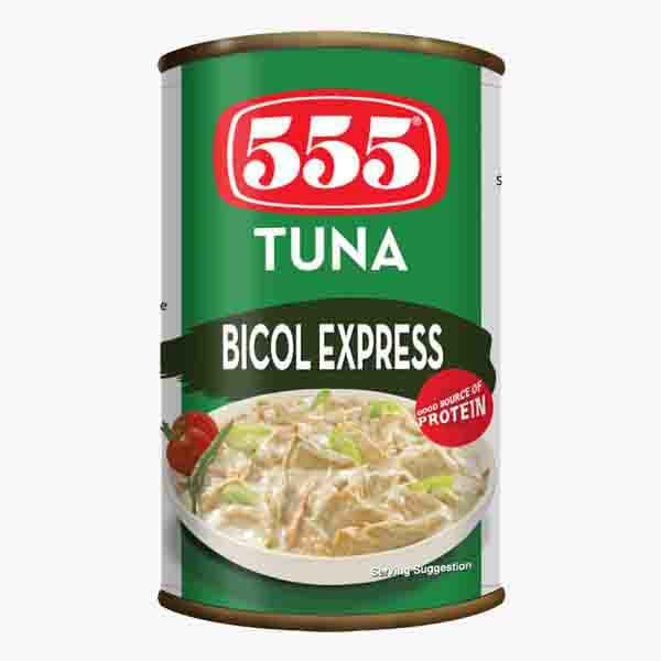 555 Bicol Express Tuna Flakes 155 g