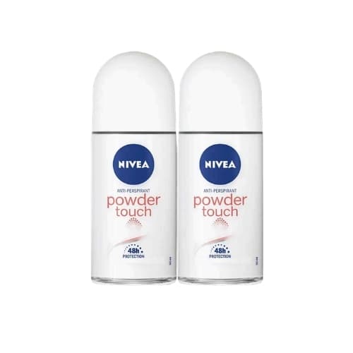 Nivea Powder Touch Deo Roll On 2 x 50 mL