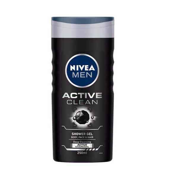 Nivea Active Clean Shower Gel 250 mL
