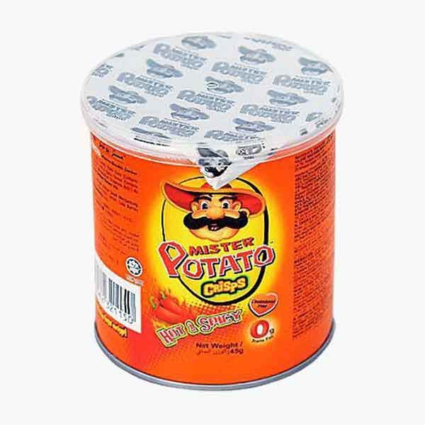 Mr Potato Crisps Hot And Spicy 40 g