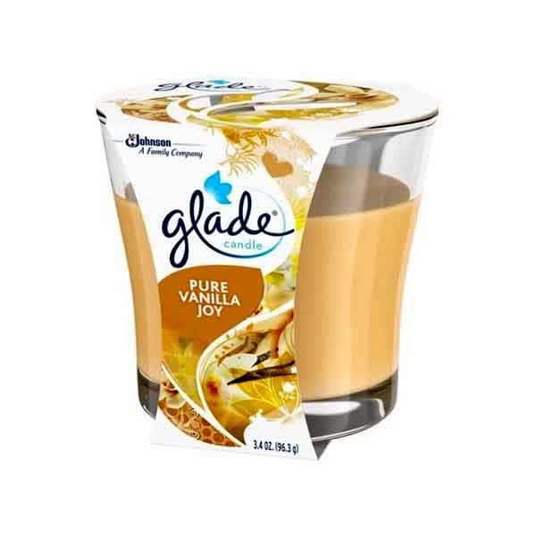 Glade Candle Pure Vanilla Joy 3.4 oz