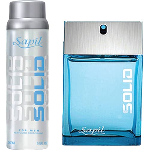 Sapil Solid Men Edt 100 mL + Deo 200 mL