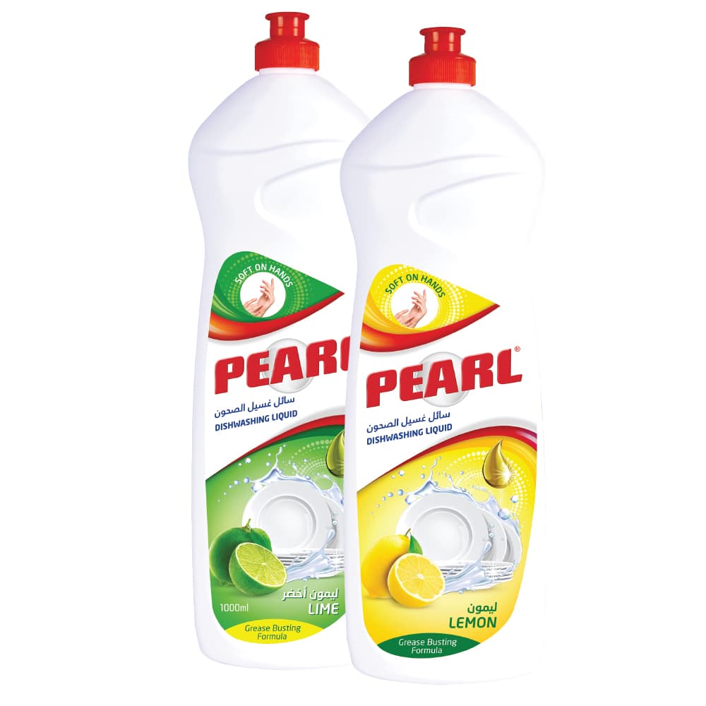 Pearl Dish Wash Liquid Assorted 2 x 1 L