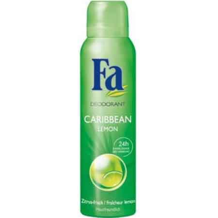 Fa Carribean Lemon Deo Spray 150 mL