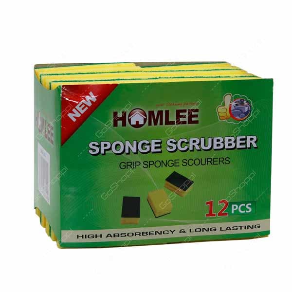 Homlee Ghws-1025 Steel Scrubber 3 Pc