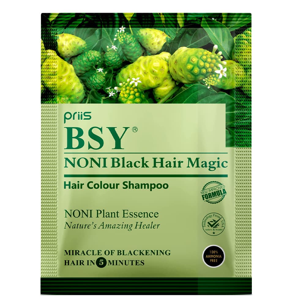 Bsy Noni Black Hair Magic Shampoo 20 mL