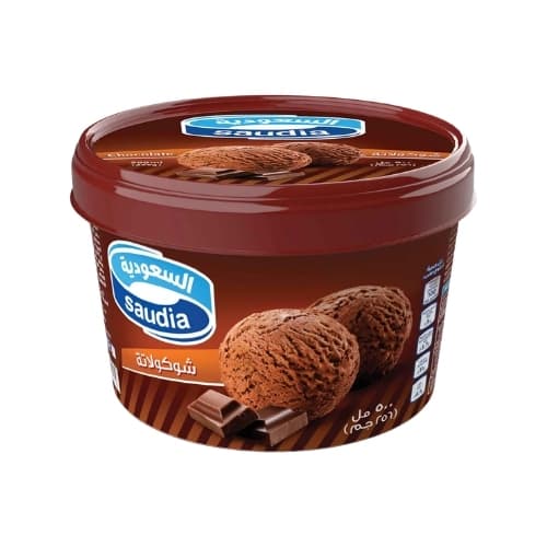 Saudia Chocolate Ice Cream 500 mL