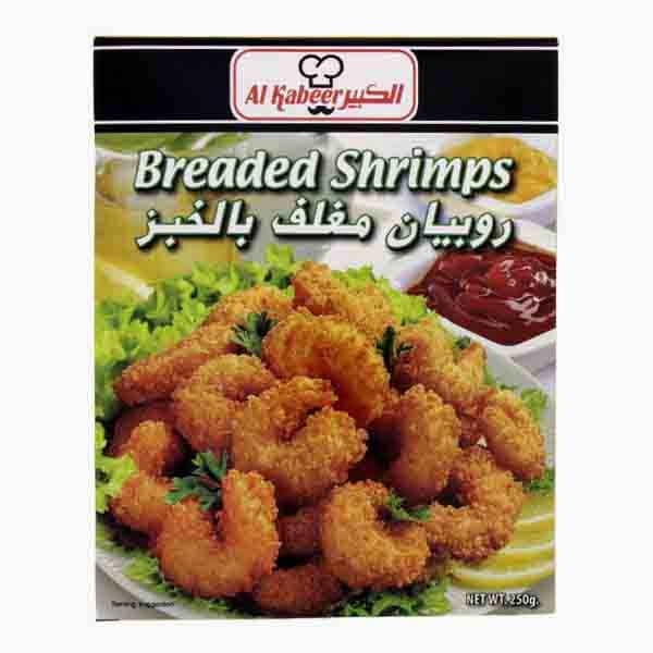Al Kabeer Breaded Shrimps 250 g