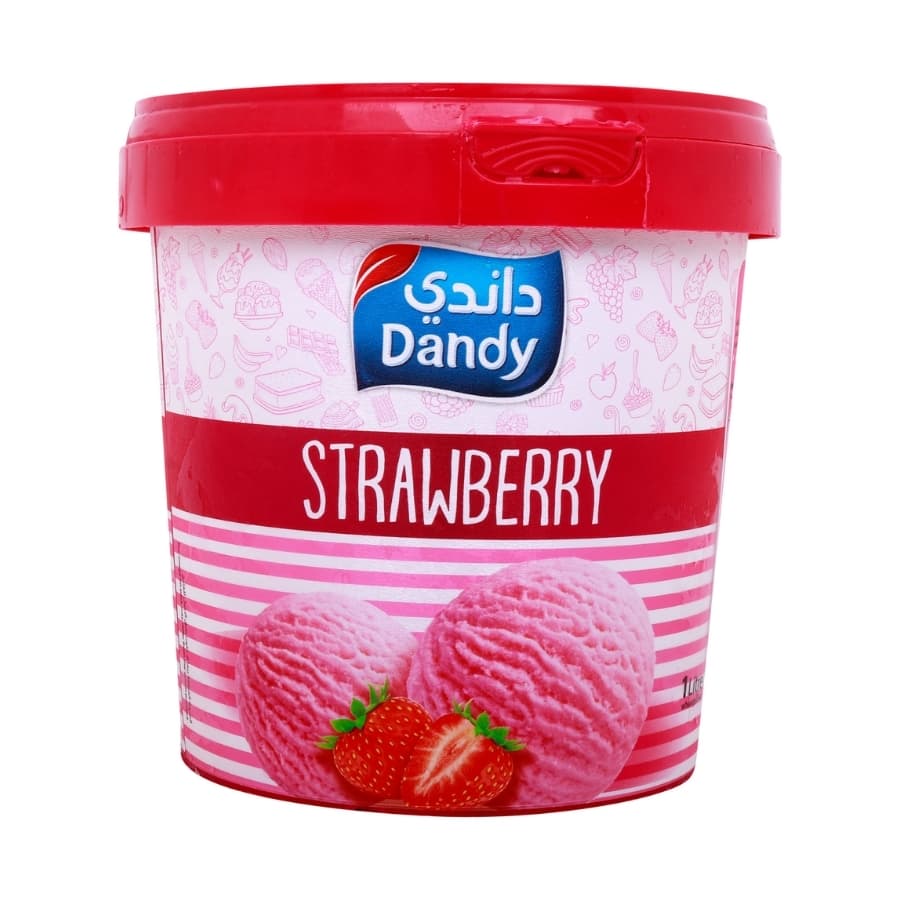 Dandy Ice Cream Strawberry 1 L