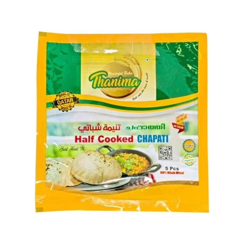 Thanima Half Cooked Chapathi 5 Pc