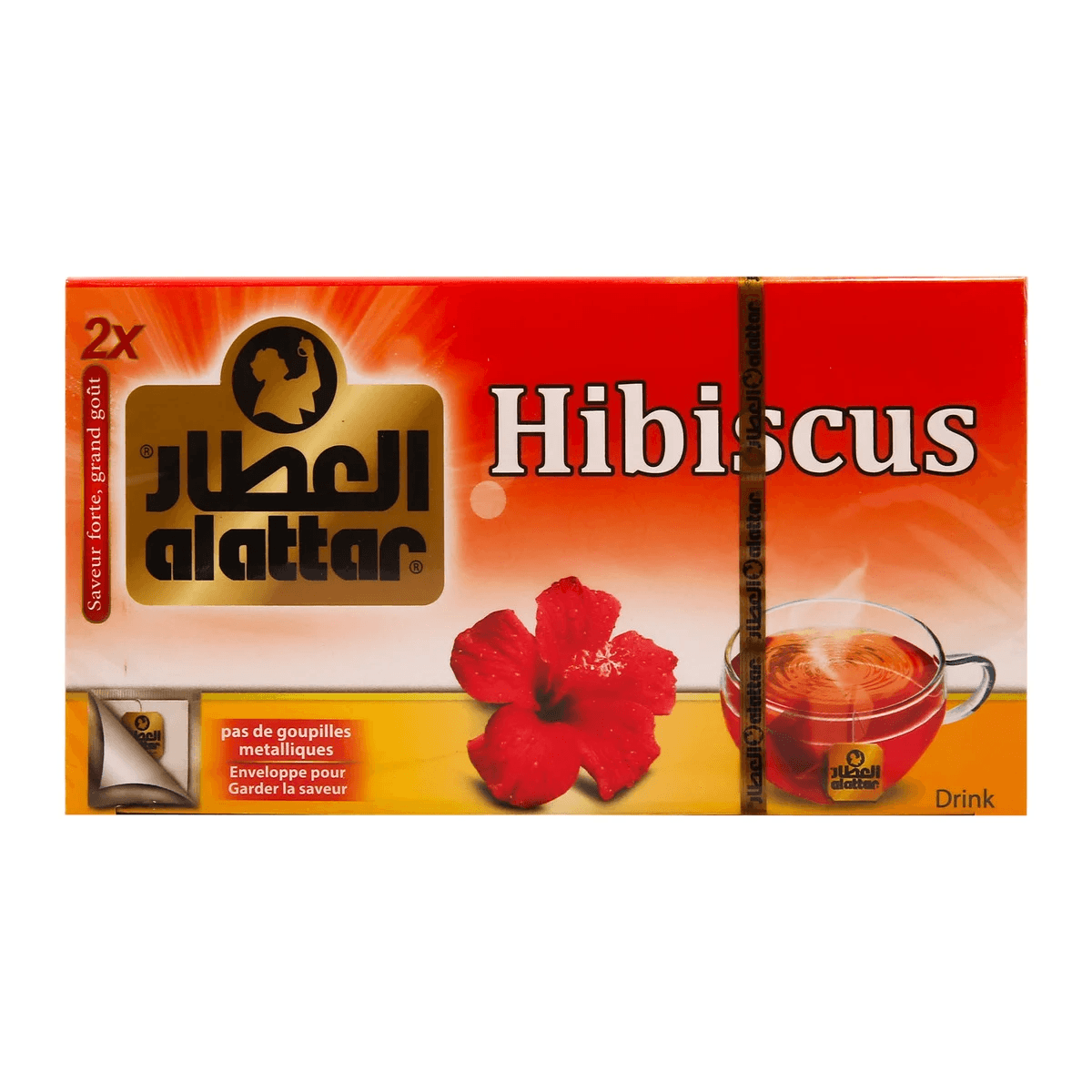 Al Attar Hibiscus Tea Bags 24 Pc 36 g