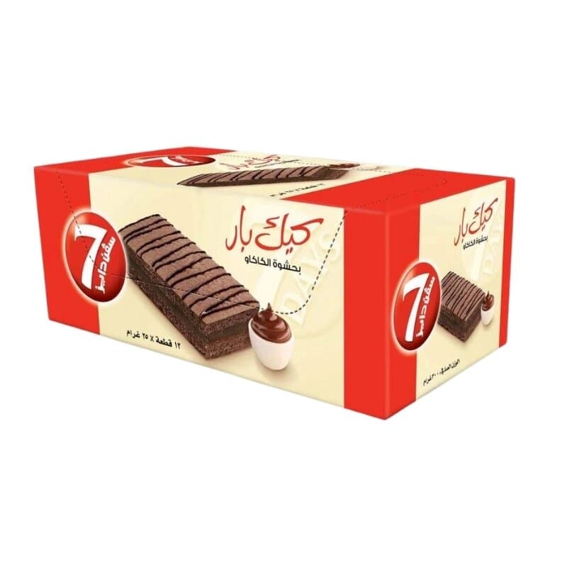 7 Days Cake Bar Chocolate 12 x 25 g