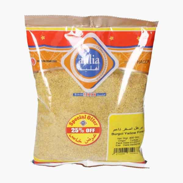 Ahlia Burgul Yellow Fine 800 g