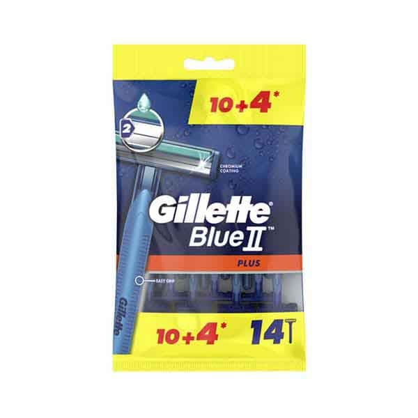 Gillette Blue 2 + Disposables 10 + 4