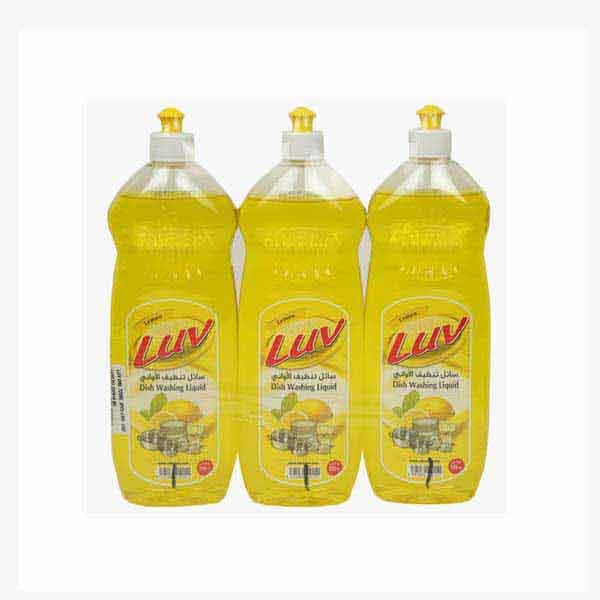 Luv Dish Washing Liq 3 x 725 mL