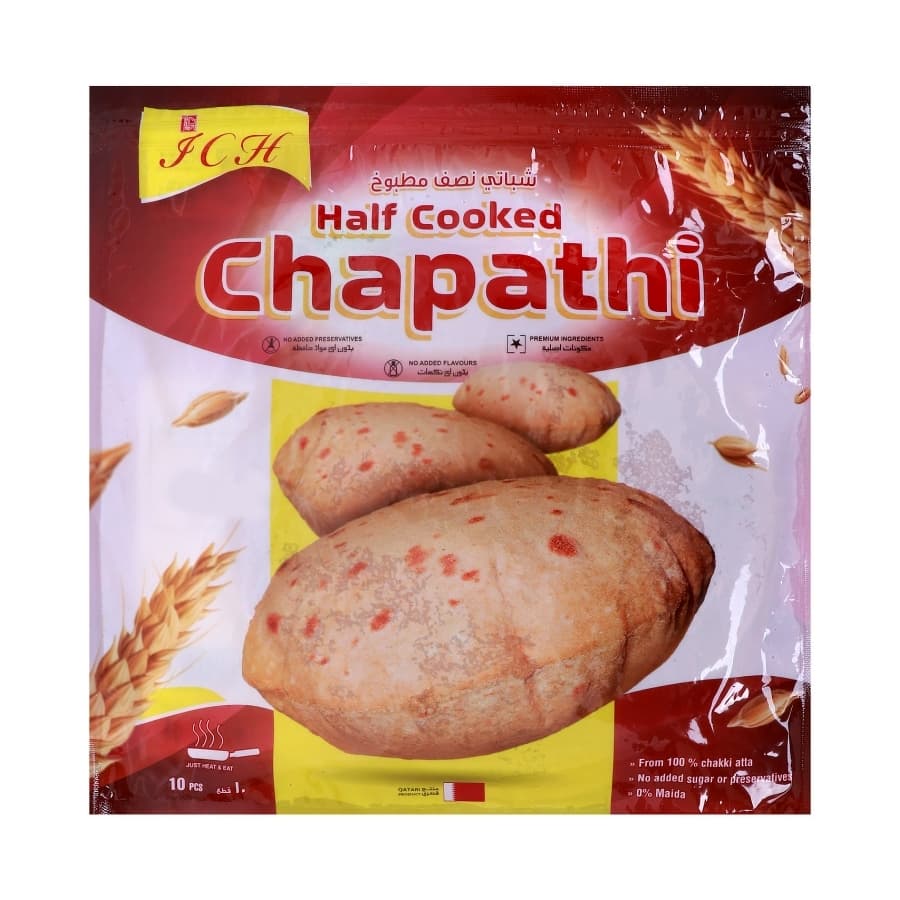 Ich Pure Wheat Chapathi 400 g