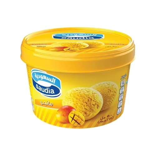 Saudia Mango Ice Cream 500 mL