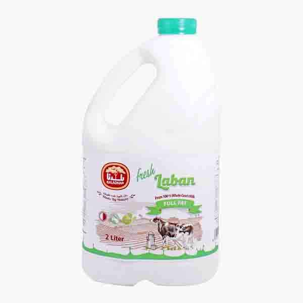 Baladna Fresh Laban Full Fat 2 L