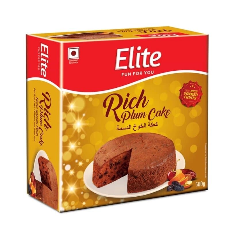 Elite Rich Plum Cake 500 g
