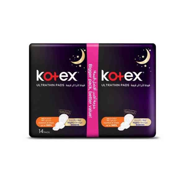 Kotex Ultra Night Time 14 Pc