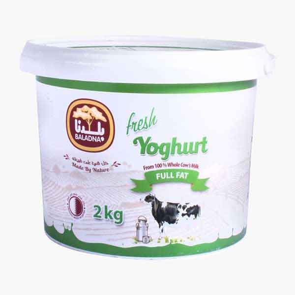Baladna Full Fat Yoghurt 2 Kg