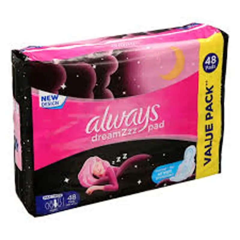 Always Cotton Thick Night 48 Pc Value Pack