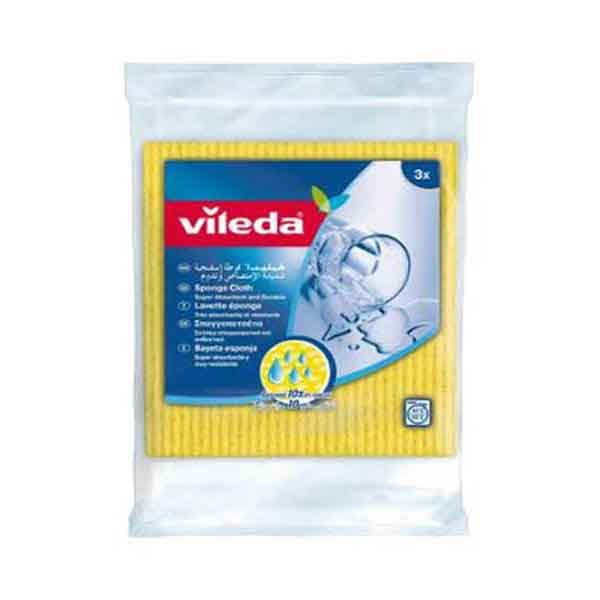 Vileda Sponge Cloth 3s