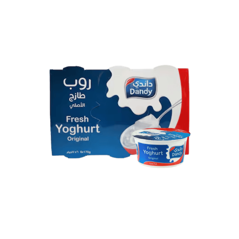 Dandy Low Fat Yoghurt 170 g 5 + 1