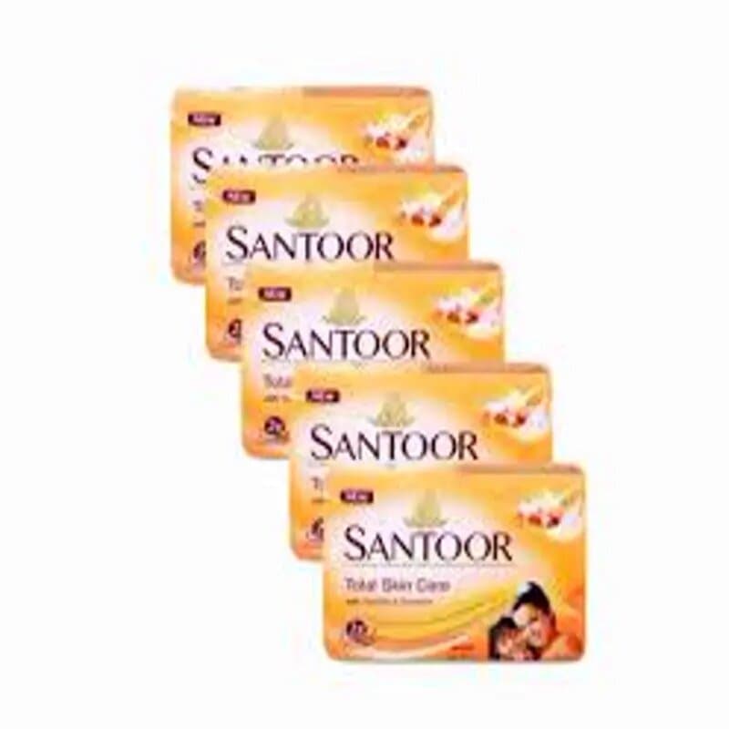 Santoor Soap 5 x 125 g