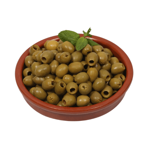Green Pitted Olives Spain 500 g
