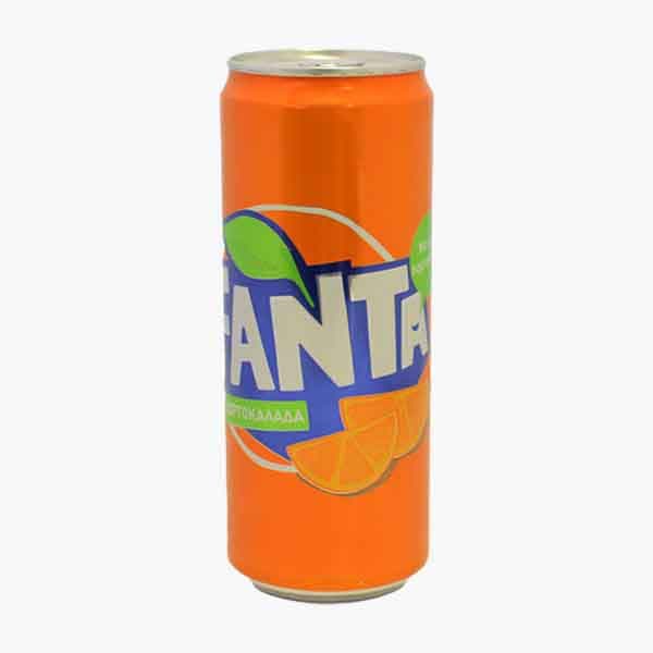 Fanta Orange Can Regular 330 mL