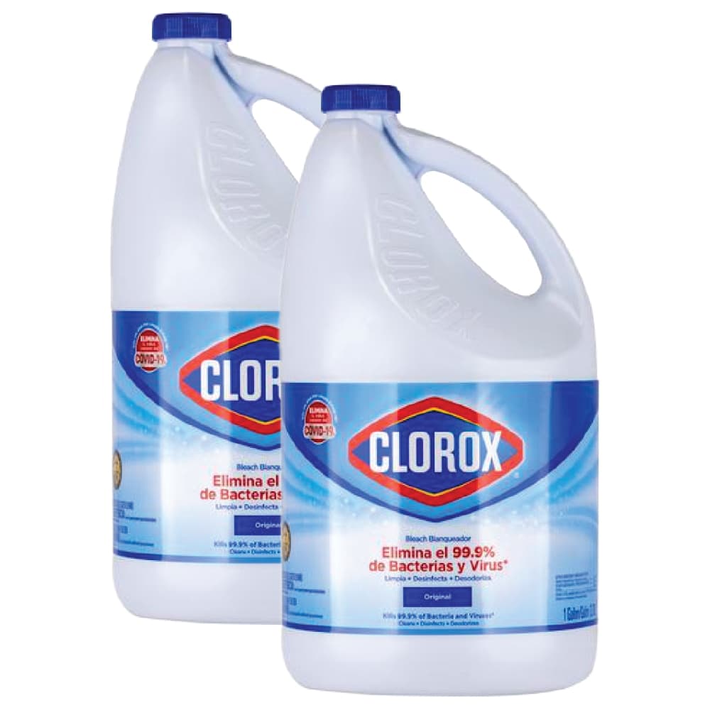 Clorox Regular Bleach Liquid 3.78 L Twin Pack