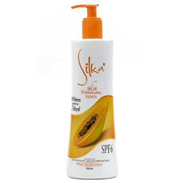 Silka Papaya Body Whitening Lotion 500 mL